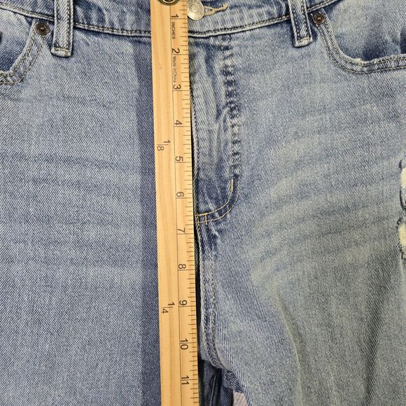 Scoop Jeans Wide Leg Low Slung Women 6 Blue NEW 34 X 28 - Picture 6 of 16